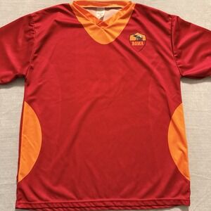 AS Roma Bojan 14 Soccer Jersey XL Red Yellow Football Shirt Italy